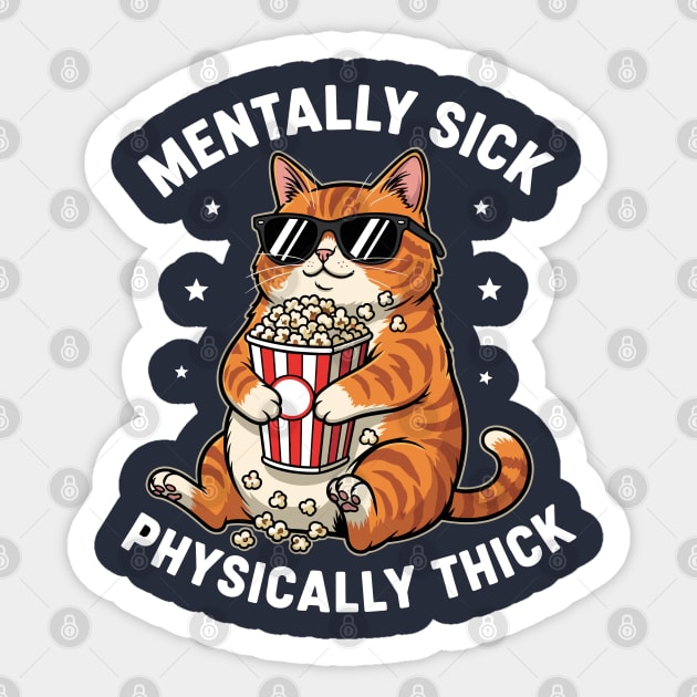 Physically Thick Sticker by enrynz
